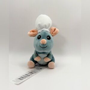Disney Parks Remy's Ratatouille Adventure Plush Wishables Chef Remy RETIRED